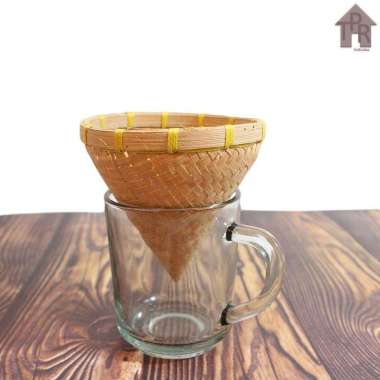 Saringan Kopi Bambu Kukusan Mini D9/10 Wengku