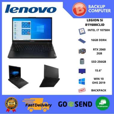 LENOVO LEGION 5i 15IMH05 81Y600CLID i7 10750H 16GB 256GB+1TB RTX2060