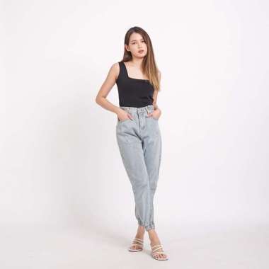 Celana Jeans Wanita Import Boyfriend 