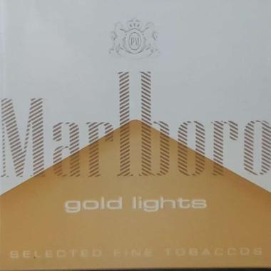 marlboro gold light / putih - slop (10 bungkus)