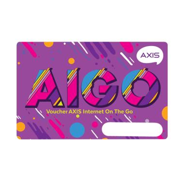 Axis Aigo Voucher Internet [3 GB/ 1 Bulan] purple