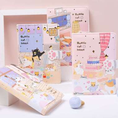 Buku Tulis Dairy | Notebook Bustle Cat Home | Buku Catatan Harian sleep