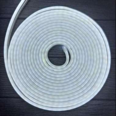 Neon Flex Lampu LED Selang 5 Meter DC 12V Putih