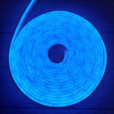 Neon Flex Lampu LED Selang 5 Meter DC 12V Ice Blue