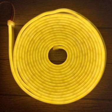 Neon Flex Lampu LED Selang 5 Meter DC 12V Warmwhite