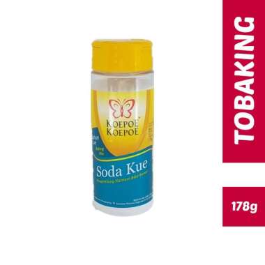 Soda Kue Baking Koepoe 178gr Botol Besar