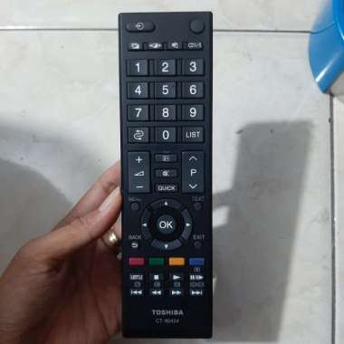 REMOTE REMOT TV LED LCD TOSHIBA CT-90454 ORIGINAL ASLI ORIGINAL 100 % Multicolor