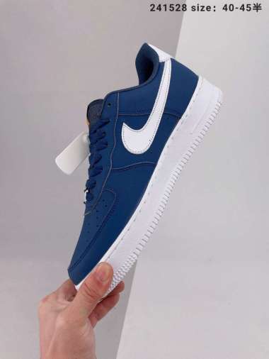 nike air force 1 low lv8 ribbon white blue
