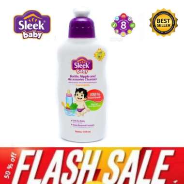 Sleek Baby Liquid Cleanser Sabun Cuci Botol Dot