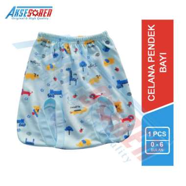 Celana Pendek Bayi Bermotif [0-6 Bulan] / Celana Pop Bawahan / Pakaian Anak 1 2 3 4 5 6 Bulan / Clan