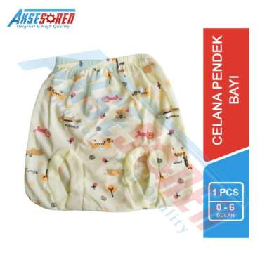 Celana Pendek Bayi Bermotif [0-6 Bulan] / Celana Pop Bawahan / Pakaian Anak 1 2 3 4 5 6 Bulan / Clan