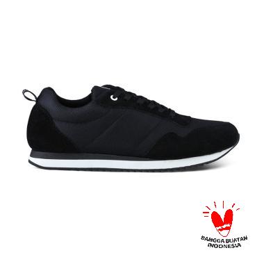 Download Sepatu Sneakers Wedges Wanita Warna Hitam Untuk Sekolah Pics