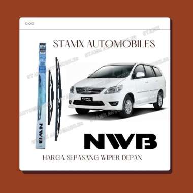 Wiper depan INNOVA LAMA 2004-2015 uk. 24 & 16 ORIGINAL ASLI ORI merk NWB Aqua Graphite