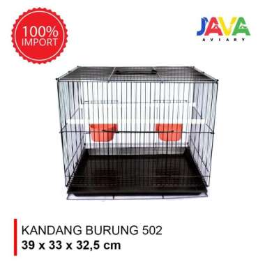 Kandang Burung Import 502 lovebird cockatiel parkit falk finch kenari