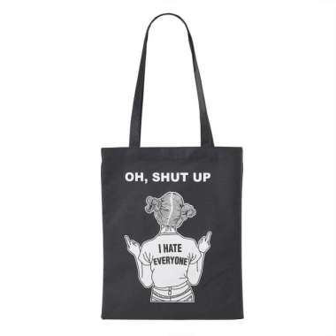 Tas Tote Bag Wanita Hitam MK161