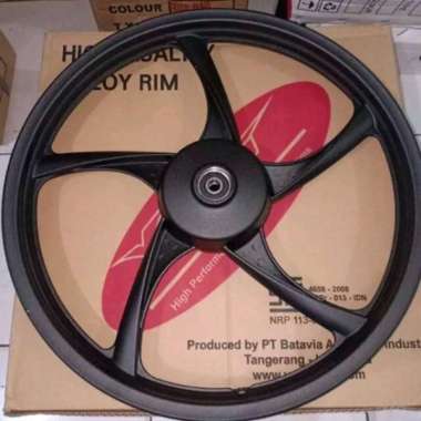 V Rossi - Velg Velek Pelek Motor Racing Zigen Hawk Honda Grand Hitam 1 Set
