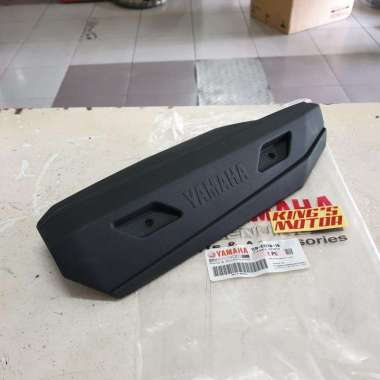 Cover/Tameng/Pelindung Knalpot Xeon Rc, Gt125, Aerox 125 - Hitam