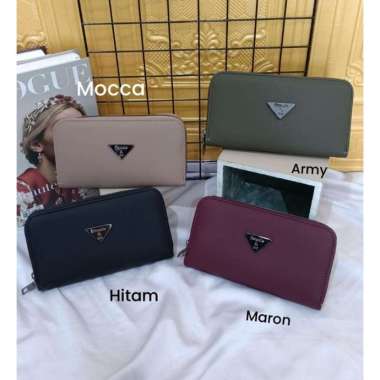 Arari Store - Dompet Biryani - Dompet Wanita Panjang Murah Premium - CLUTCH CEWEK POLOS SIMPLE - Dom