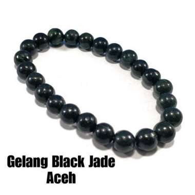 GELANG KESEHATAN NATURAL BLACK JADE