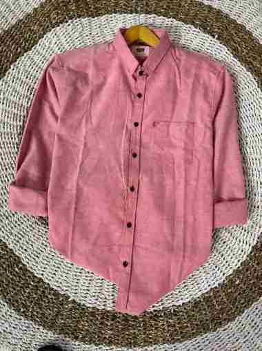 Kemeja pria lengan panjang/kemeja levis polos lengan panjang/kemeja pria casual/kemeja formal pria w