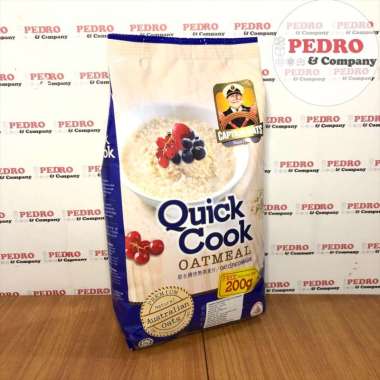 Captain oats quick cook oatmeal 800 gram BONUS 200 gr - sereal sarapan