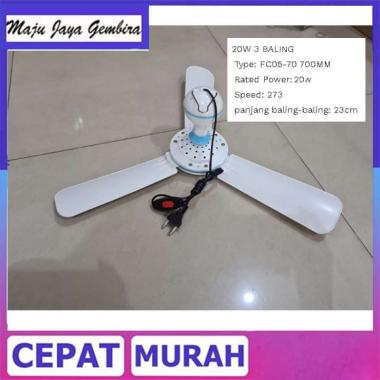 Kipas Angin Gantung Niga 20 Watt 3 Baling helifan
