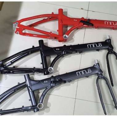 FRAME SEPEDA LIPAT MINUS 20 INCH ALLOY