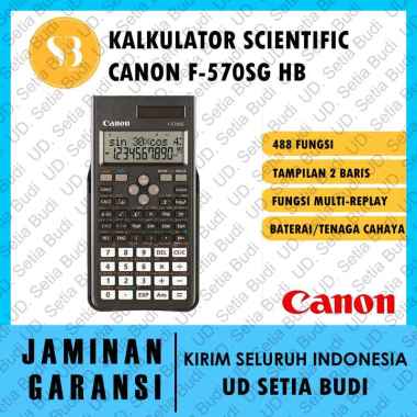 Kalkulator Scientific CANON F-570SG HB Asli dan Bergaransi