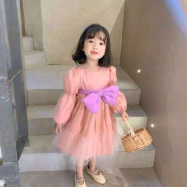 Dress Anak Korean Style Dress Pesta Anak Usia 1-8 Tahun gaun pesta anak baju pesta anak perempuan dr