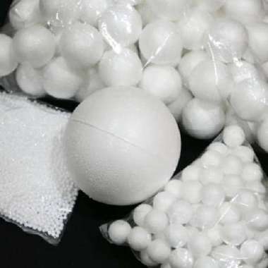 5CM BOLA GABUS STEREOFOAM STYROFOAM SEDANG