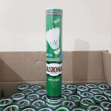 Shuttlecock Badminton Kok Bola Bulutangkis Nasional HIJAU 12 pcs MKS