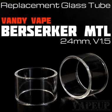 BERSERKER V1.5 Replacement Glass 24mm kaca berserker 24mm