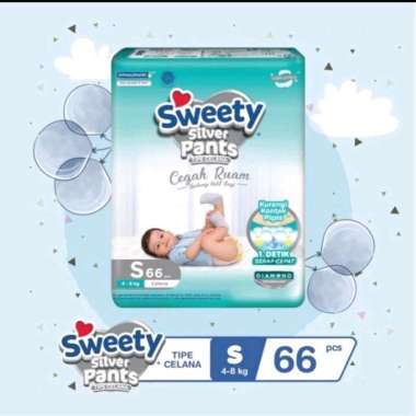 SWEETY Silver Pants S66 / Sweety Silver Pants S 66