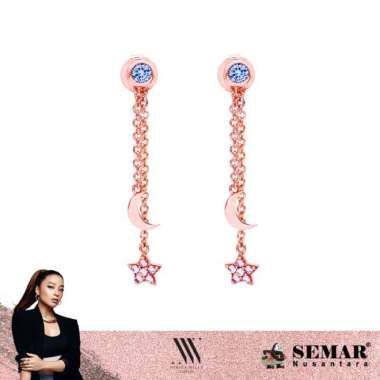 Nikita Willy Gold Positano Moonstar - Earrings
