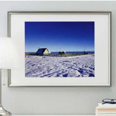 Bingkai Frame Foto Dinding SL 50x70cm (16R) Warna Silver_Original