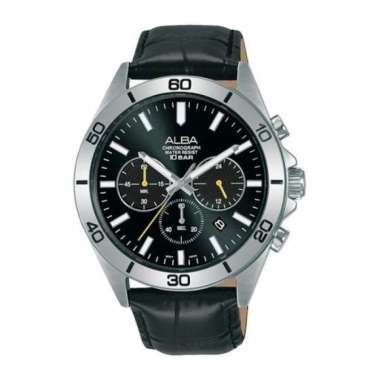 Jam Tangan ALBA Men Chronograph AT3H33 AT3H33X1 Original