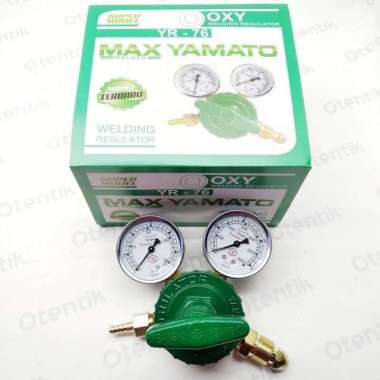 REGULATOR OKSIGEN YAMATO MAX YR 76 - OXYGEN GAS WELDING REGULATOR MAX YAMATO