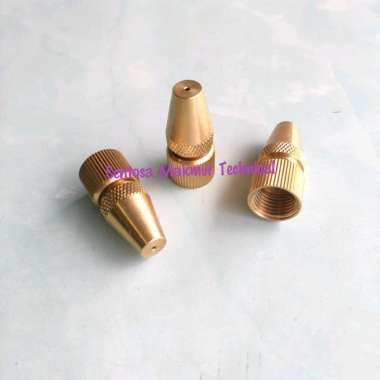 Nozzle Sprayer Semprotan Air Cuci AC Kuningan Tembak Lurus