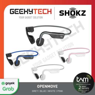 Shokz OpenMove - Headphone Bone Conduction Open-Ear Grey