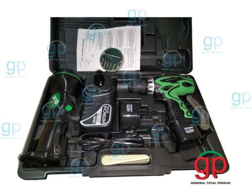 HITACHI DS9DVF3 MESIN BOR BATERAI DS 9 DVF 3 CORDLESS DRIVER DRILL
