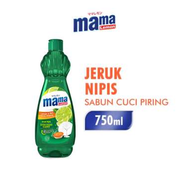 Promo Harga Mama Lemon Cairan Pencuci Piring Jeruk Nipis 750 ml - Blibli