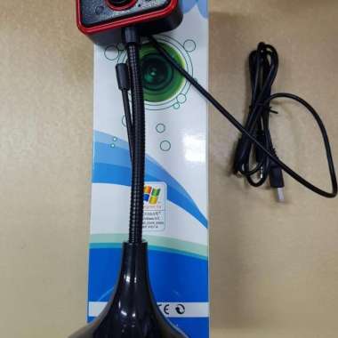 PC Camera Web cam Camera Fleksibel zoom 3.5mm Standing Lampu