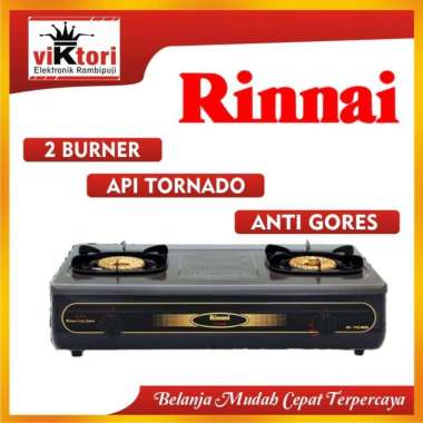 Rinnai Rinnai Kompor Gas 2 Tungku Ri712bgx Kompor Gas Rinnai Api Tornado Kompor Rinnai Anti Gores Full01 6vl07nn Jpg