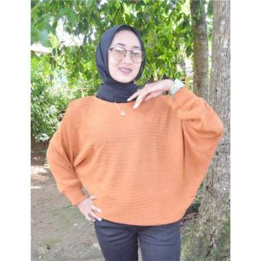 Lasperal Batwing / Atasan Wanita Kekinian / Pakaian New Arrival CORAL
