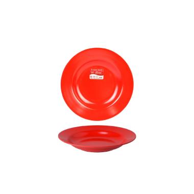 Piring Melamine 9 Inch Piring Makan 4009 Hoover Melamine Merah