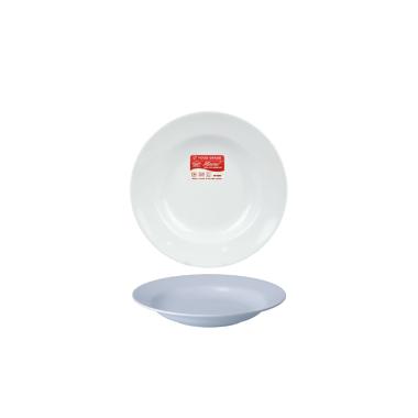 Piring Melamine 9 Inch Piring Makan 4009 Hoover Melamine Putih