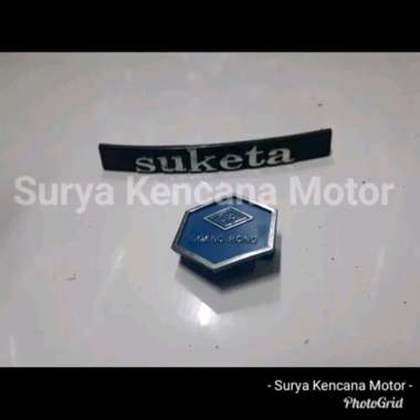 Tulisan logo emblem hidung Vespa Spartan New PX Suketa