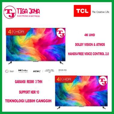 TCL 43A30 SMART GOOGLE TV 43 INCH 4K UHD DOLBY ATMOS A30 WIFI TV SMART TV DOLBY ALMOS SUPPORT HDR 10