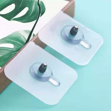 Hook Gantungan MUR/PAKU tempel pengganti paku/bor MUR