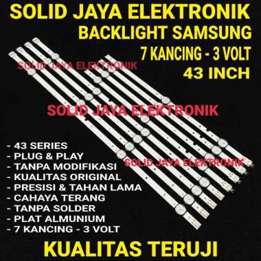 SALE BACKLIGHT TV SAMSUNG 43 INC INCH UA 43J5000 43J5100 43M5100 7K 3V BL